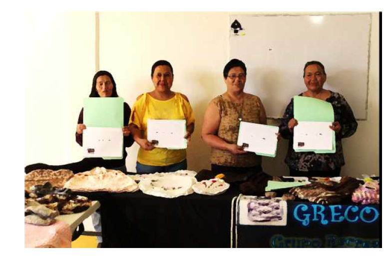 Presentación de trabajos del Grupo Recreativo Comunitario