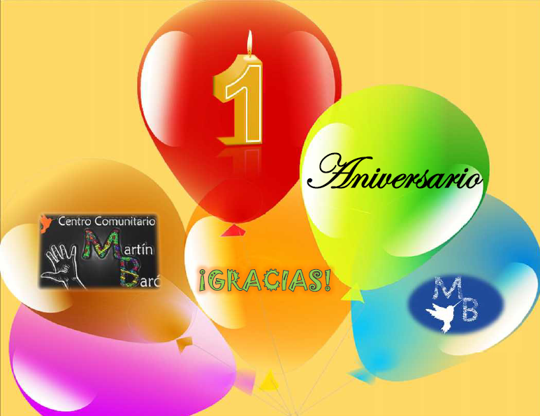 Primer Aniversario: Gracias