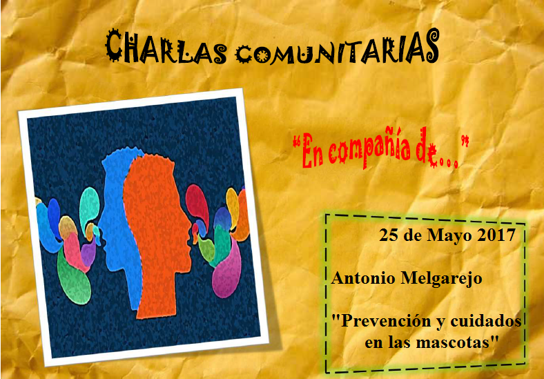 Charla Comunitaria “En compañía de…”  Antonio Melgarejo, adiestrador canino