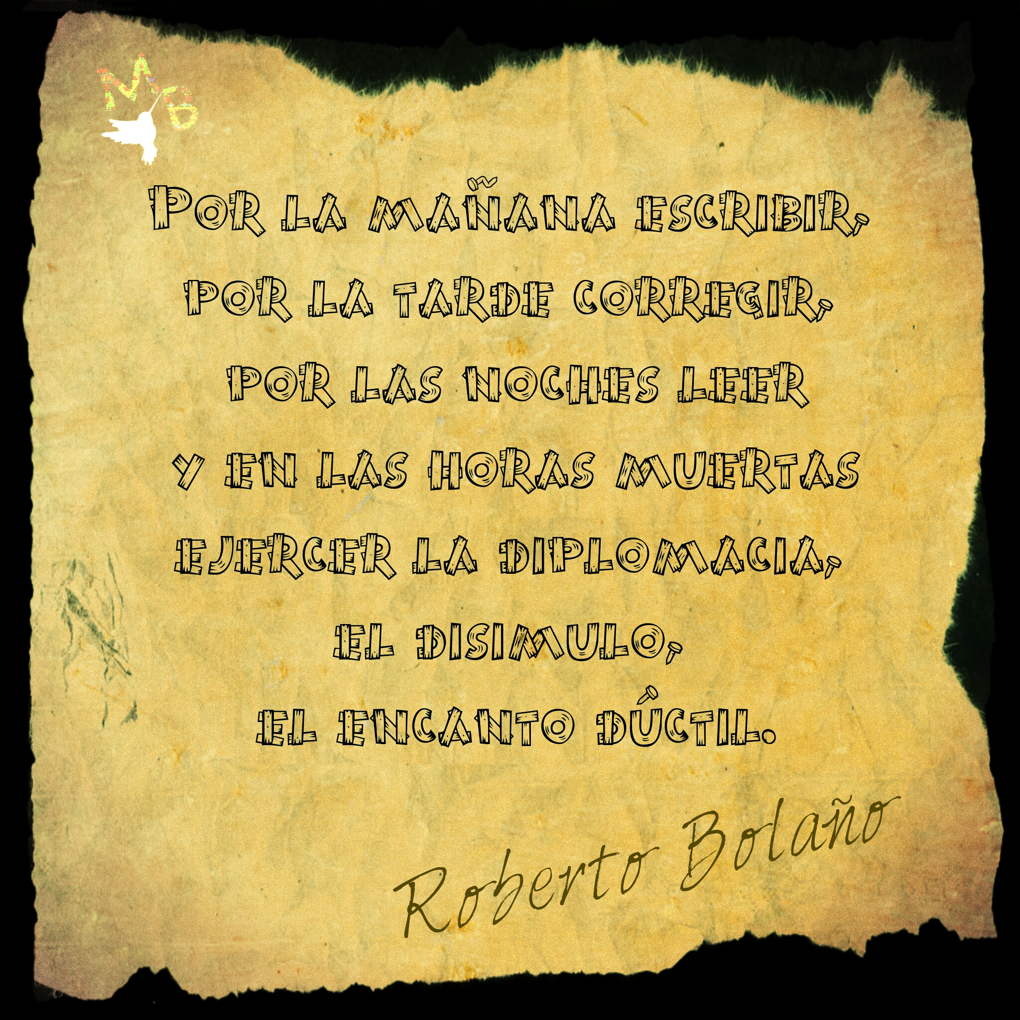 Memoria Abierta… Roberto Bolaño