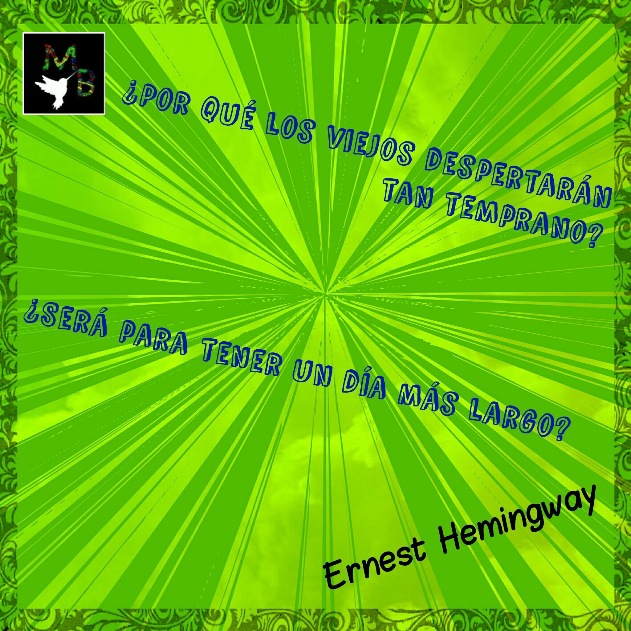 Memoria Abierta… Ernest Hemingway
