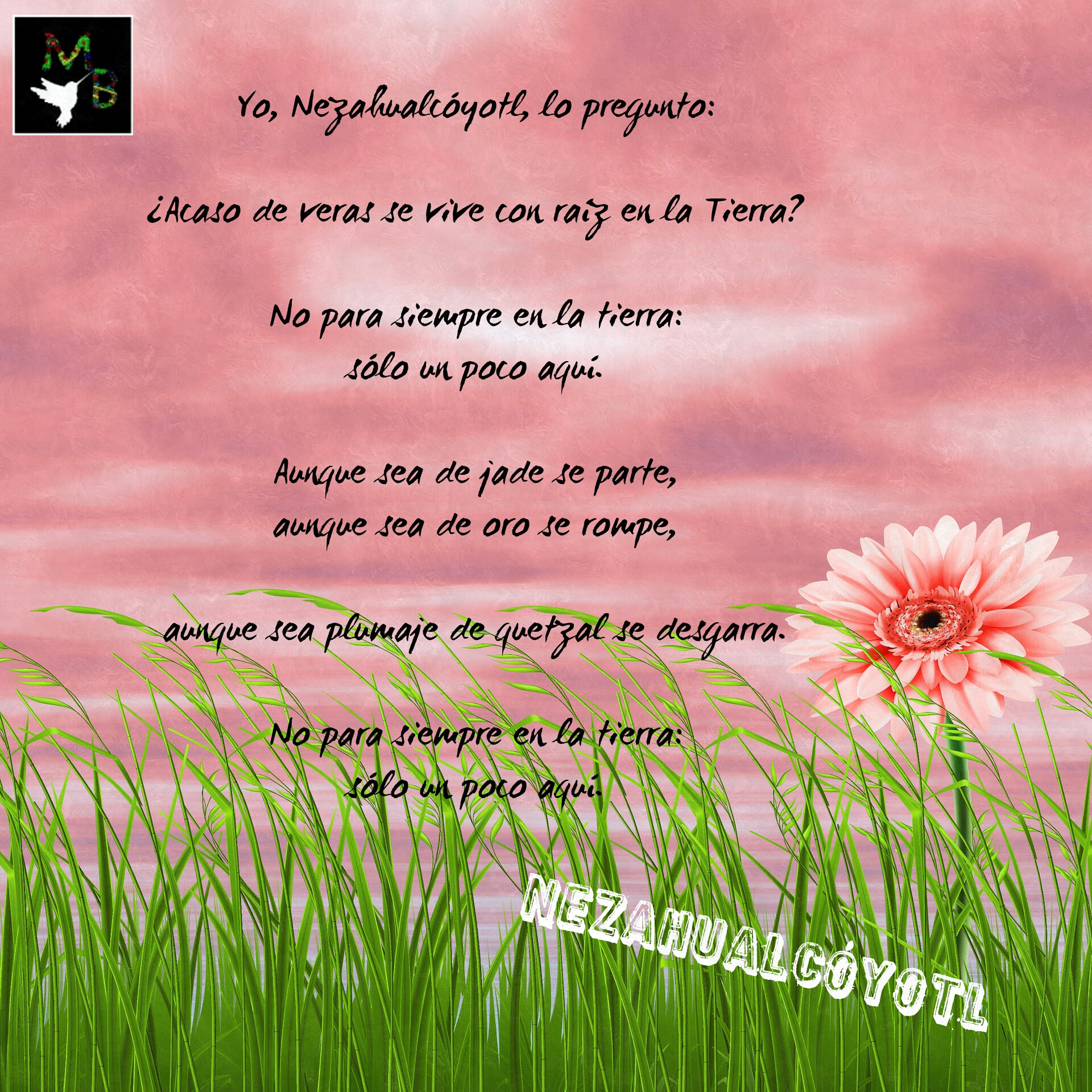 Poesía para Todxs: Aunque sea de Jade
